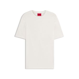HUGO BOSS Slub-interlock T-shirt in a slim fit