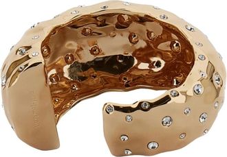 Self Portrait Sculpted Cuff - Dames - Armbanden - Geel - ONE Size - Accessoires