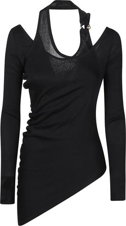 Jean Paul Gaultier Mujer, Camisetas, Negro, Talla: S
