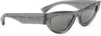 Gucci Sunglasses, unisex, Gray, Size: ONE SIZE Cat-eye Sunglasses
