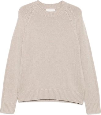 Lisa Yang Maglione con maniche raglan - Toni neutri