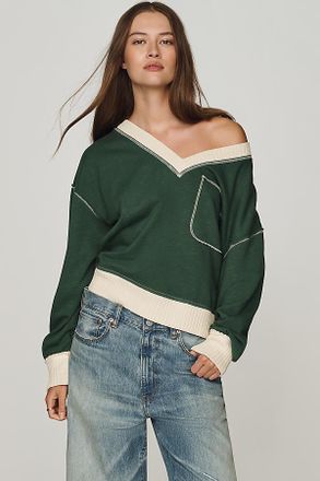 Pilcro Montana Pocket Knit Top