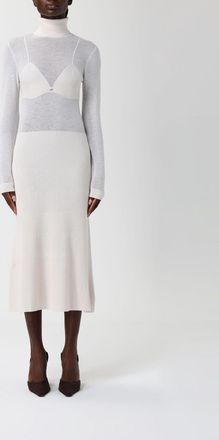 Elisabetta Franchi Dress ELISABETTA FRANCHI Woman color Milk