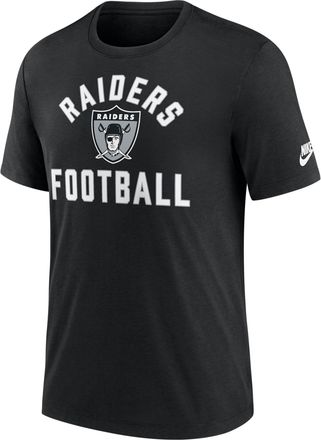 Nike Las Vegas Raiders Favorable Timeline Nike Mens NFL T-Shirt in Black | NJFD00A8DV-NC4