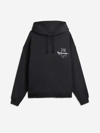 Yohji Yamamoto Printed Hooded Sweatshirt