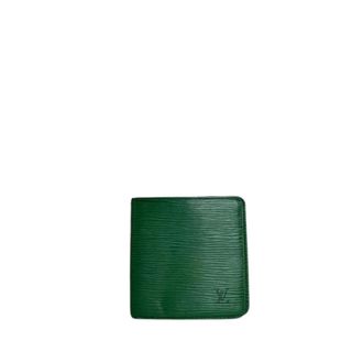 Louis Vuitton Pre-owned Wallets, female, Green, Size: ONE SIZE Pre-owned Epi Bifold Wallet