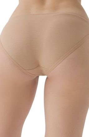 Pact Organic Cotton Everyday Classic Fit Bikini 6-Pack in Warm Neutrals at Nordstrom, Size Medium
