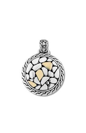 Samuel B. Two-Tone Pebble Pendant in Silver And Gold at Nordstrom Rack