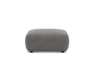 Castlery Auburn Ottoman Customized, Dark Grey, Spill Resistant, Modular, Castlery Furniture