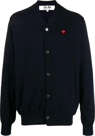 Comme Des Gar&ccedil;ons Cardigan con bottoni - Blu