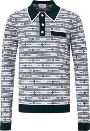 Casablanca Polo - Heren - Polos - Wit - L - Tops