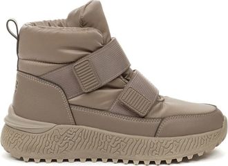 Crosby Bruine Gesloten Enkellaarsjes voor Vrouwen - Dames - Winterlaarzen - Bruin - 37 EU - Wol - Schoenen