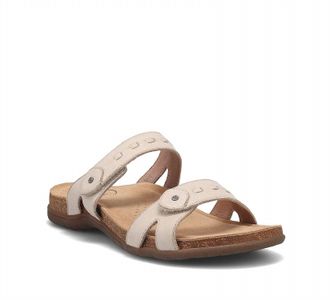 Taos Womens Bandalero Strap Sandals In Stone Nubuck
