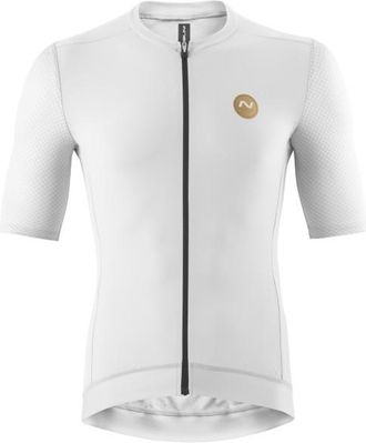 Nalini Pure Gold Jersey Velotrikot f&uuml;r Herren | wei&szlig;/grau