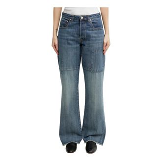 Wales Bonner Wales Bonner, Donna, Jeans, Blu, L, new