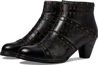 L'Artiste by Spring Step Niobe Womens Boots Black : EU 42 (US Womens 10.5-11) M, Leather/Rubber