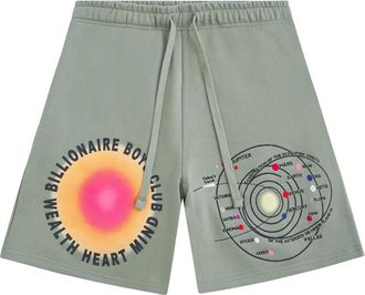 Billionaire Boys Club Aura shorts met grafische print - Groen