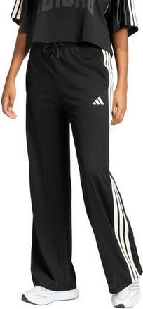 adidas Stadium Mesh Pants in Black/White/Crystal Linen at Nordstrom Rack, Size X-Small