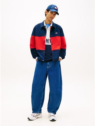 Tommy Hilfiger Mens Tommy Jeans Loose Barrel Jean - Blue - 32W x 30L