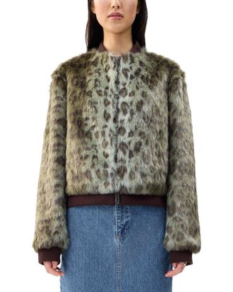 Unreal Fur Foliage Jacket