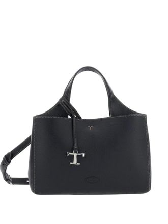 Tod's Black T Timeless Mini Tote