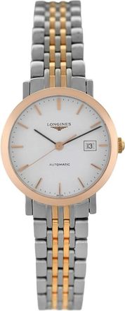 Longines Pre-owned Longines Elegant Matte White Dial Ladies Watch L4.310.5.11.7