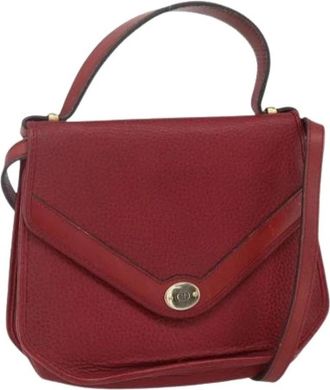 Dior Pre-owned Vintage Handtas - Dames - Vintage Handtas - Rood - ONE Size - Leer - Vintage
