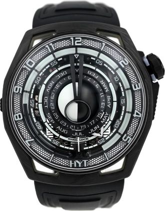HYT Moon Runner Black Dial Mens Watch H02800-A