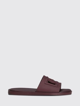 Dolce & Gabbana Ciabatte slide in gomma con monogram DG intagliato