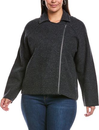Eileen Fisher Eileen Fisher Plus Wool Moto Jacket
