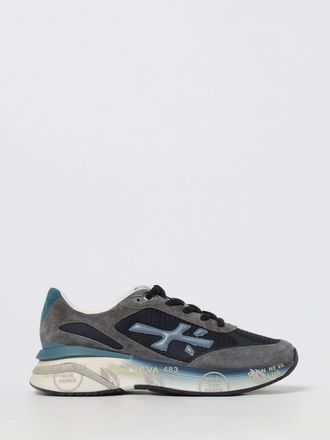Premiata Sneakers Moerun Premiata in camoscio e mesh