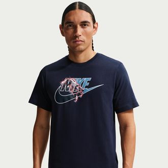 Nike England Nike Mens Soccer T-Shirt in Blue | IQ2228-451