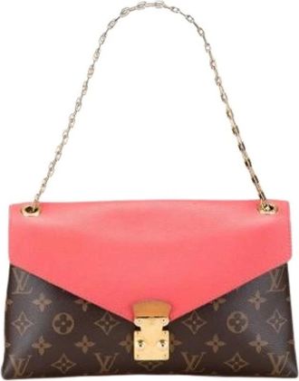 Louis Vuitton Pre-owned Shoulder Bags, female, Multicolor, Size: ONE SIZE Pre-owned Vintage Canvas Shoulder Bag