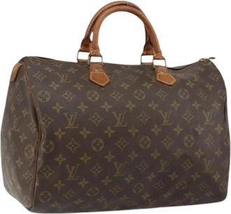 Louis Vuitton Pre-owned Handbags, female, Brown, Size: ONE SIZE Pre-owned Canvas Handbag