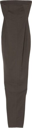 Rick Owens Strapless Dress - Womens - Cotton/Elastomultiester