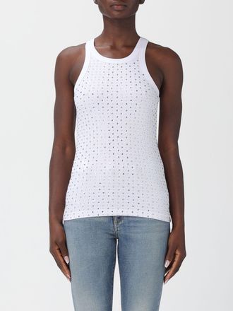 Pinko Canotta Pinko in cotone con strass