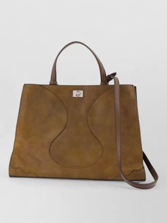 Zadig&Voltaire jack waxy tote bag leather top handle