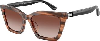 Emporio Armani EA4250U 626613 Womens Sunglasses Brown Size 54