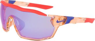 Nike SHOW X RUSH E DZ7369 814 Mens Sunglasses Orange Size 158