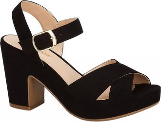 Andrea Womens Platform Sandal In Black