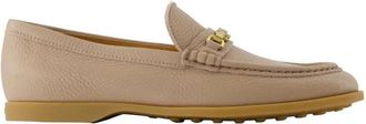 Tod's Mocassini con Dettaglio Catena - - Shoes - Donna - Beige - 38 EU