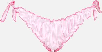 MC2 Saint Barth Woman Seersucker Striped Swim Briefs