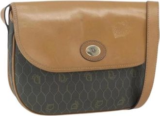 Dior Pre-owned Cross Body Bags, female, Green, Size: ONE SIZE Pre-owned Vintage Plastic Shoulder Bag