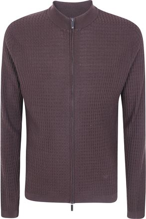 Emporio Armani Sweater Classic Round Neck Coffe Bean