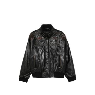 Gucci Leaf-applique Jacket