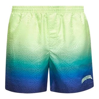 Casablanca Beachwear, male, Multicolor, Size: XL Gradient Swim Shorts