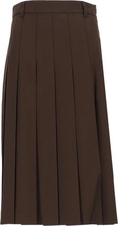 Dunst Pleated Midi Skirt