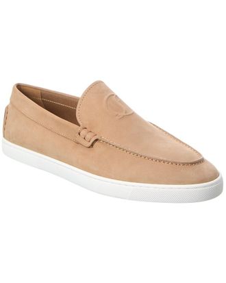 Christian Louboutin Moonboat Suede Slip-On