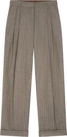 Dries Van Noten Pantaloni plissé - Grigio