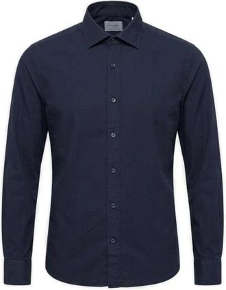 Tintoria Mattei Overhemden, Heren, Blauw, 2Xl, Denim, Mussola-UE7 Shirt
